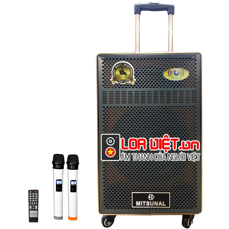 Loa kéo di động Mitsunal M50 Vỏ gỗ - Model mới